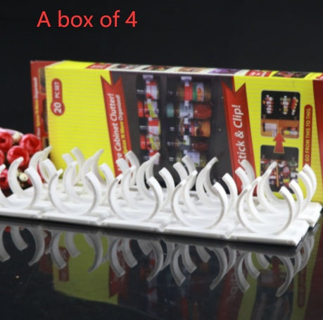 Galuxia Clip N Store Storage Rack Spice Rack Kitchen Supplies Gadgets Bottle Racks