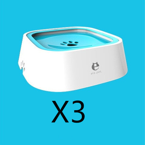 Galuxia 1.5L Cat Dog Water Bowl Carried Floating Bowl Anti-Overflow Slow Water Feeder Dispenser Pet Fountain ABS&PP Dog Supplies