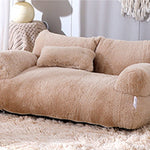 Galuxia Luxury Cat Bed Sofa Winter Warm Cat Nest Pet Bed For Small Medium Dogs Cats Comfortable Plush Puppy Bed Pet Supplies
