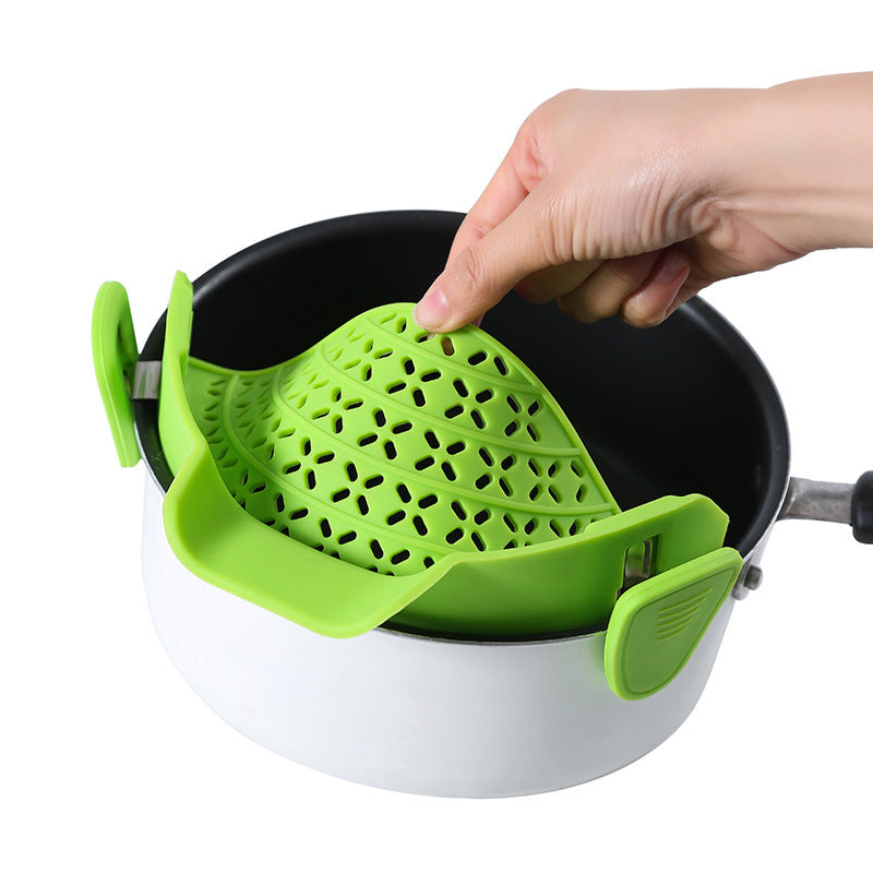 Galuxia Kitchen Gadgets Silicone Pot Side Drain Stopper