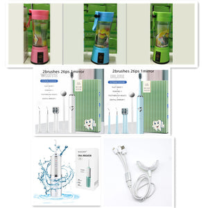 Galuxia Portable Blender With USB Rechargeable Mini Kitchen Fruit Juice Mixer Home Simple Portable Electric Mini Juicer