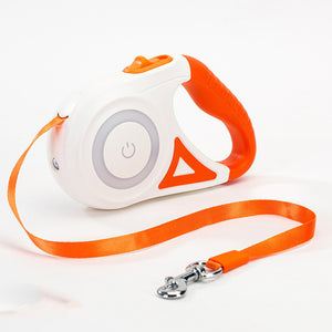 Galuxia Dog Leash Retractable Leash And Dog Collar Spotlight Automatic Pet Dog Cat Traction Rope For Small Medium Dogs Pet Product