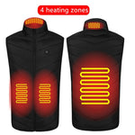 Galuxia Heated Vest Washable Usb Charging Electric Winter Clothes