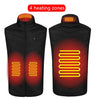 Galuxia Heated Vest Washable Usb Charging Electric Winter Clothes
