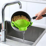 Galuxia Kitchen Gadgets Silicone Pot Side Drain Stopper