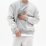 Galuxia Pullover Round Neck Sweater Loose Men Clothes