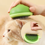 Galuxia Cat Brush Hair Remover Cleaning Avocado Shaped Dog Grooming Tool Pet Combs Brush Stainless Steel Needle Pet Cleaning Care