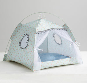 Galuxia Cat Tent Cat Cat House Enclosed Pet Bed