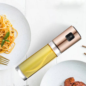 Galuxia BBQ Healthy Kitchen Cooking Oil Vinegar Spray Bottle Push Type Oil Spray BottlePump Oil Tank Leakproof BBQ Sprayer BBQ Tools Kitchen Gadgets