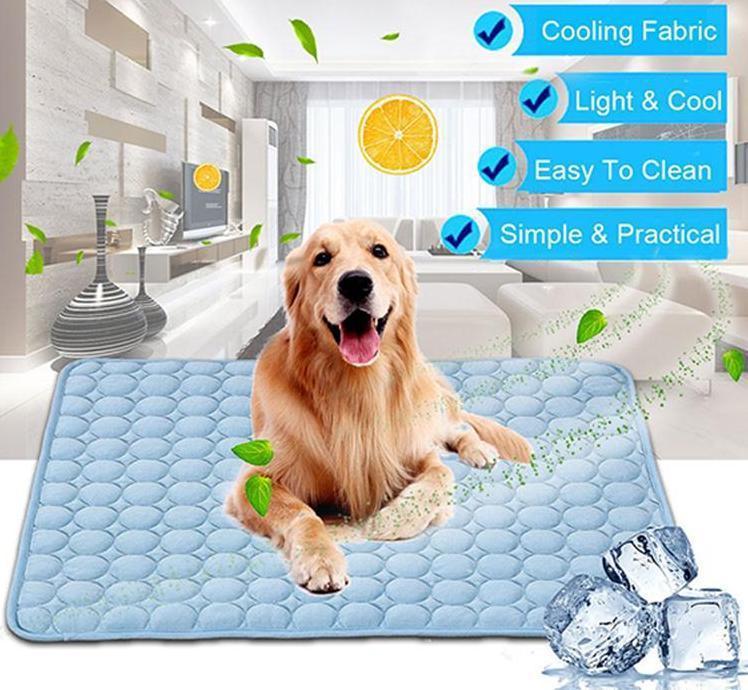 Galuxia Pet Dog Cat Ice Silk Cold Nest Pad For Cooling In Summer