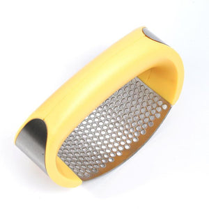 Galuxia Stainless Steel Garlic Masher Garlic Press Household Manual Curve Fruit Vegetable Tools Kitchen Gadgets