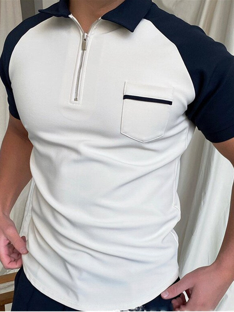 Galuxia Men's Polo Shirt Men Solid Polo Shirts Brand Men Short-Sleeved Shirt Summer Shirt Man Clothing