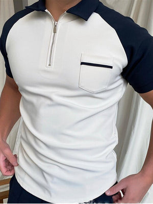 Galuxia Men's Polo Shirt Men Solid Polo Shirts Brand Men Short-Sleeved Shirt Summer Shirt Man Clothing
