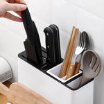 Galuxia Tableware Storage Holders Kitchen Knife Plastic Storages Racks For Kitchen Convenience Cabinet Kitchen Gadgets