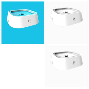 Galuxia 1.5L Cat Dog Water Bowl Carried Floating Bowl Anti-Overflow Slow Water Feeder Dispenser Pet Fountain ABS&PP Dog Supplies