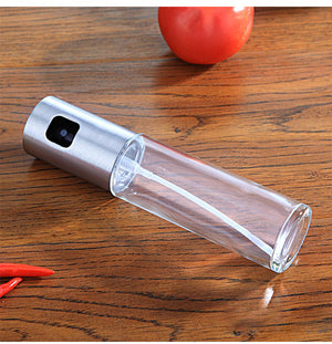 Galuxia BBQ Healthy Kitchen Cooking Oil Vinegar Spray Bottle Push Type Oil Spray BottlePump Oil Tank Leakproof BBQ Sprayer BBQ Tools Kitchen Gadgets