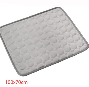 Galuxia Pet Dog Cat Ice Silk Cold Nest Pad For Cooling In Summer