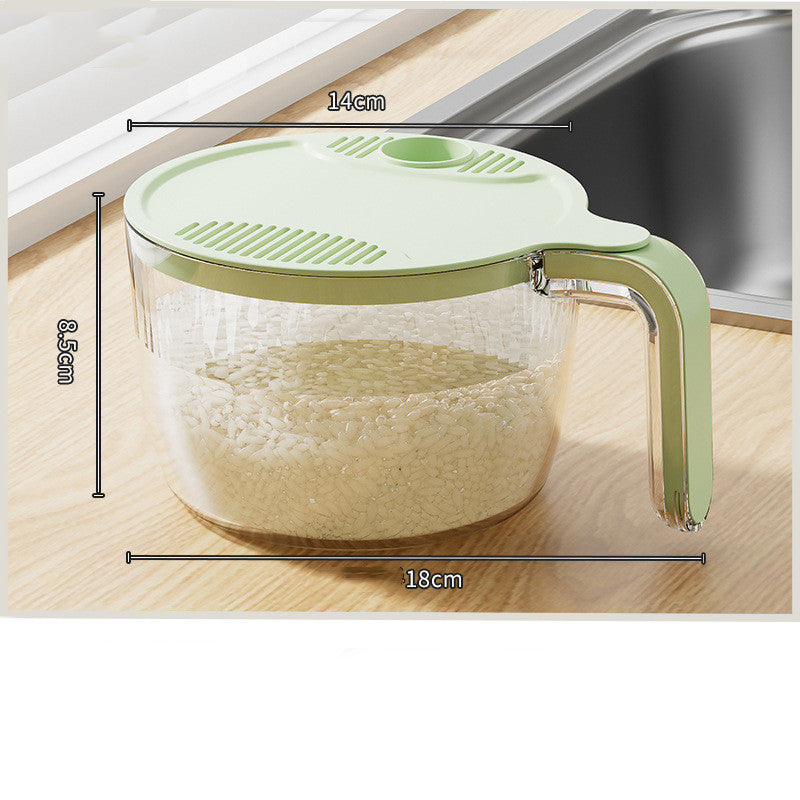 Galuxia Multifunctional Drainage Basin For Domestic Kitchen Rice Fruit Washing Basket Vegetable Basket Wash Multi Function Kitchen Gadgets