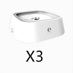 Galuxia 1.5L Cat Dog Water Bowl Carried Floating Bowl Anti-Overflow Slow Water Feeder Dispenser Pet Fountain ABS&PP Dog Supplies