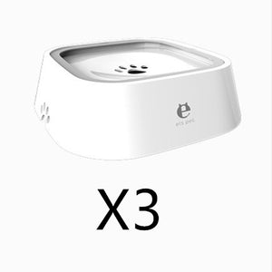 Galuxia 1.5L Cat Dog Water Bowl Carried Floating Bowl Anti-Overflow Slow Water Feeder Dispenser Pet Fountain ABS&PP Dog Supplies