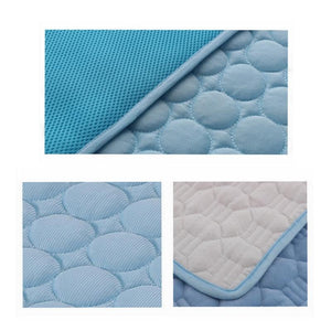 Galuxia Pet Dog Cat Ice Silk Cold Nest Pad For Cooling In Summer