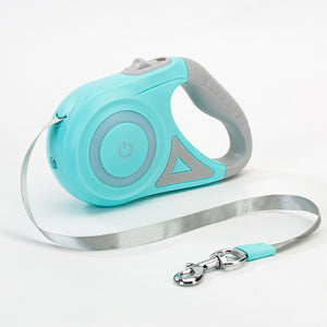 Galuxia Dog Leash Retractable Leash And Dog Collar Spotlight Automatic Pet Dog Cat Traction Rope For Small Medium Dogs Pet Product