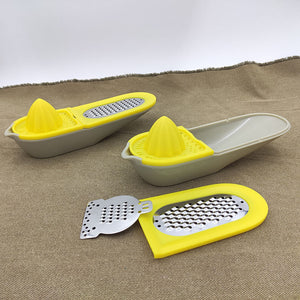 Galuxia Manual Lemon Juicer Stainless Steel Grater Kitchen Gadgets