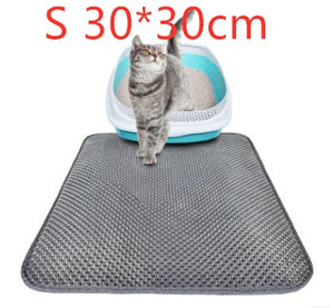 Galuxia Cat Litter Pad Honeycomb Cat Pad Waterproof Urine Proof Pad Pet Supplies