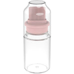 Galuxia Portable Oil Bottle with Brush Silicone Barbecue Liquid Gadgets High-temperature Kitchen Baking Pastry Barbecue BBQ Tool