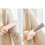 Galuxia 2-1 Reusable Pet Hair Remover Brush Lint Roller Portable Effective Self Cleaning Tool for Cat Dog Fur Hair Dust Removal Brush