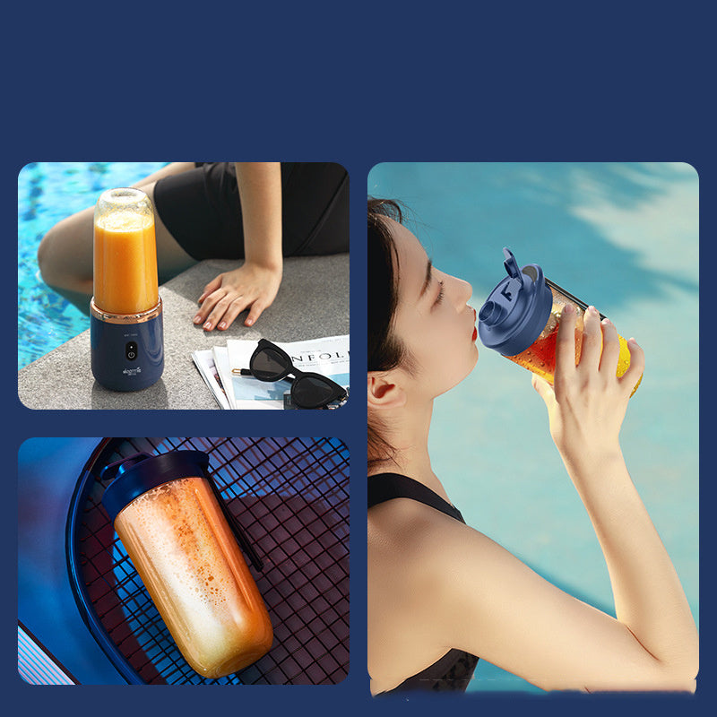 Galuxia 6-Blade Portable Blender – USB Rechargeable Mini Juicer Cup