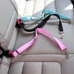 Galuxia Adjustable Pet Cat Dog Car Seat Belt Pet Seat Vehicle Dog Harness Lead Clip Safety Lever Traction Dog Collars Dogs Accessoires Pets Products