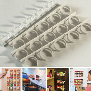 Galuxia Clip N Store Storage Rack Spice Rack Kitchen Supplies Gadgets Bottle Racks
