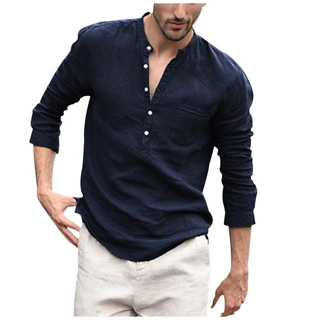 Galuxia Plaid Collar Tops Turn Down Men Shirts Clothing