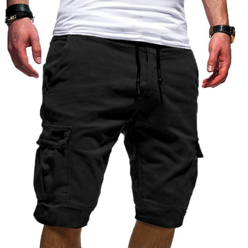 Galuxia Men Casual Jogger Sports Cargo Shorts Military Combat Workout Gym Trousers Summer Mens Clothing