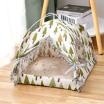 Galuxia Cat Tent Cat Cat House Enclosed Pet Bed