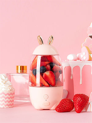 Galuxia Cute Portable Blender – Electric Juicer Cup for Home, Office & Students