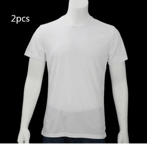 Galuxia Quick-drying Waterproof Anti-fouling T-shirt Couple Half Sleeve Bottoming Shirt