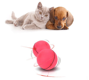 Galuxia LED Laser Electronic Rolling Pet Funny Cat Toy Ball