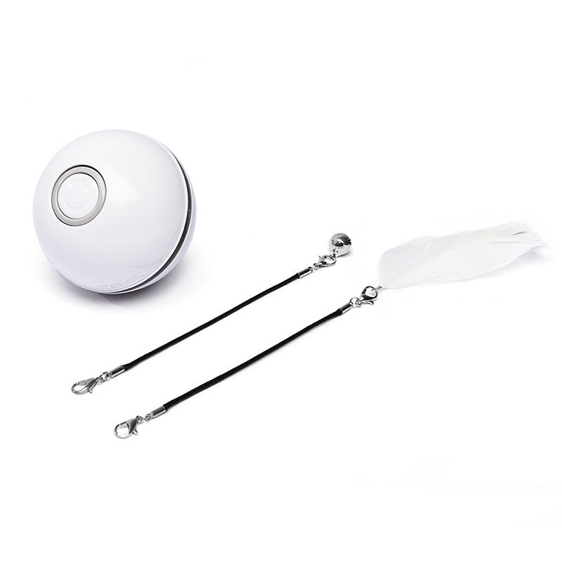 Galuxia LED Laser Electronic Rolling Pet Funny Cat Toy Ball