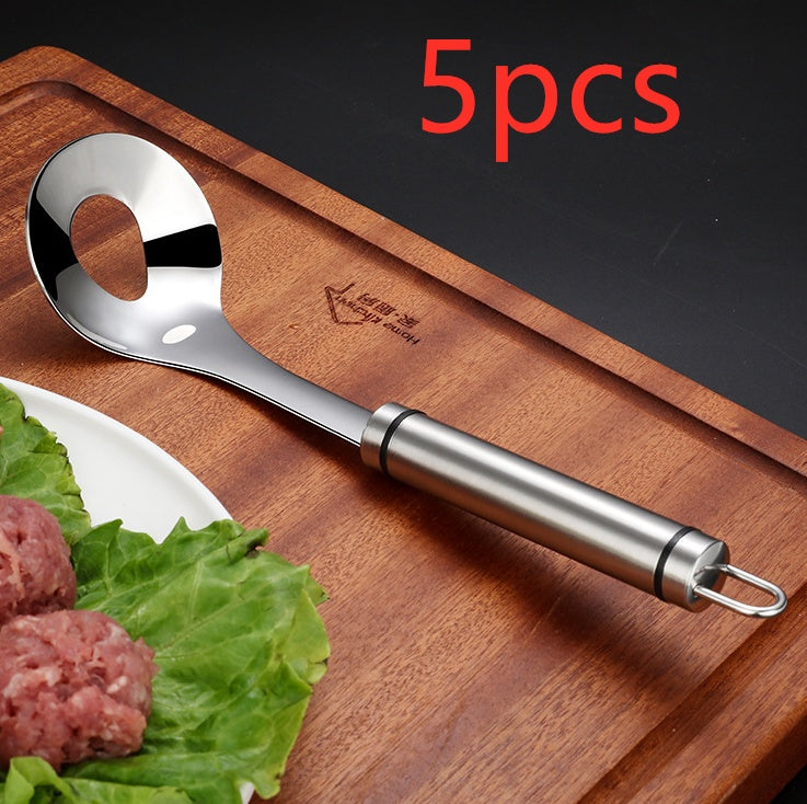 Galuxia Stainless Steel Pressed Meatball Maker Granules Tool Creative Homemade Lean Meatballs Kitchen Gadgets