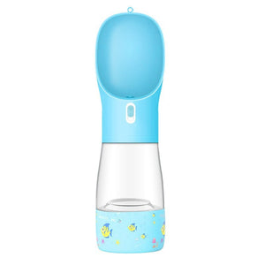 Galuxia Pet Dog Water Bottle Feeder Bowl Portable Water Food Bottle Pets Outdoor Travel Drinking Dog Bowls Water Bowl For Dogs