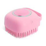 Galuxia Pet Dog Shampoo Massager Brush Cat Massage Comb Grooming Scrubber Shower Brush For Bathing Short Hair Soft Silicone Brushes
