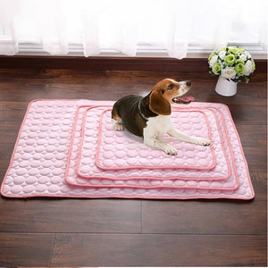 Galuxia Pet Dog Cat Ice Silk Cold Nest Pad For Cooling In Summer