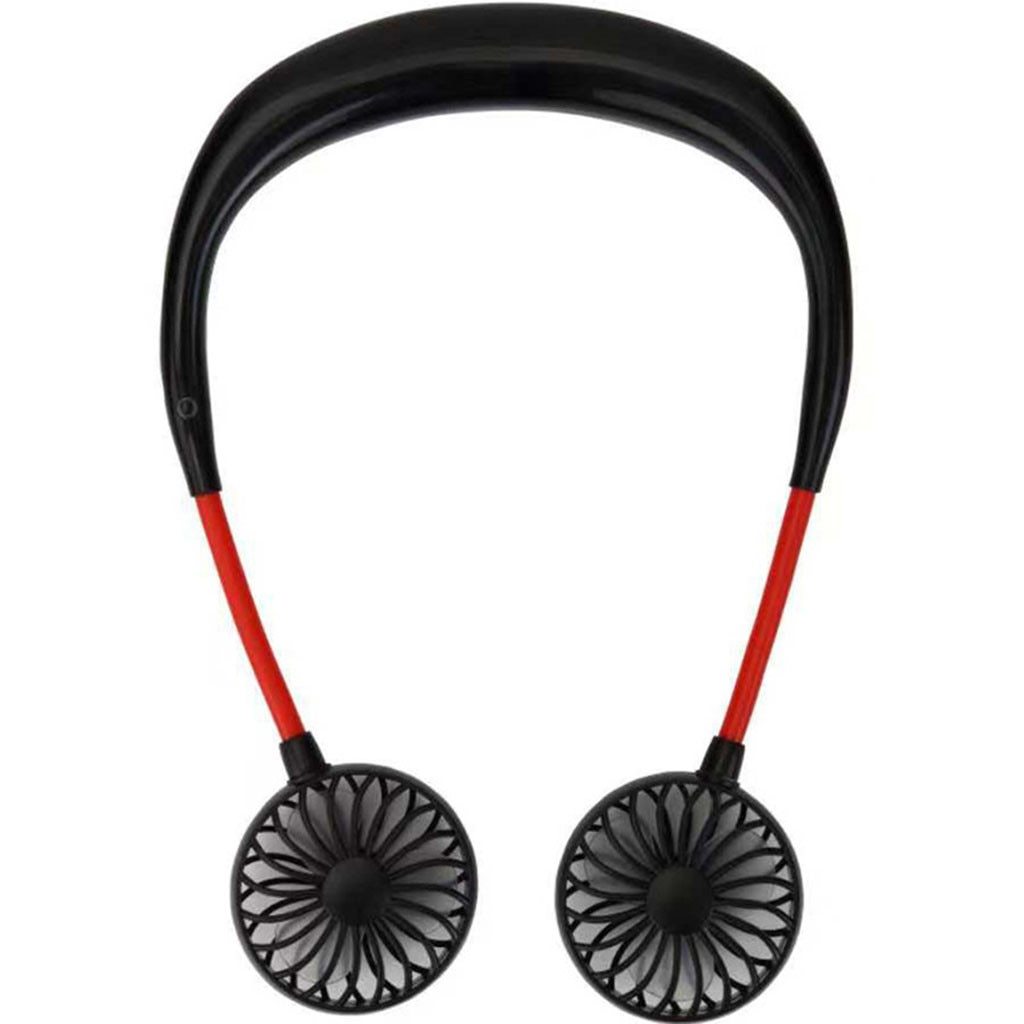 Galuxia Charging portable lazy fan student desktop fan hanging neck fan