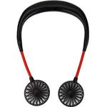 Galuxia Charging portable lazy fan student desktop fan hanging neck fan