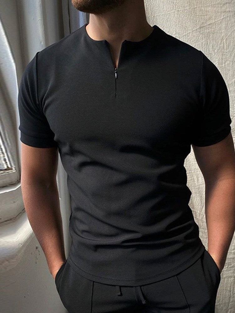Galuxia Men's Polo Shirt Men Solid Polo Shirts Brand Men Short-Sleeved Shirt Summer Shirt Man Clothing