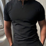 Galuxia Men's Polo Shirt Men Solid Polo Shirts Brand Men Short-Sleeved Shirt Summer Shirt Man Clothing