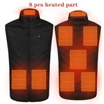 Galuxia Heated Vest Washable Usb Charging Electric Winter Clothes