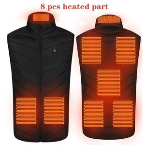 Galuxia Heated Vest Washable Usb Charging Electric Winter Clothes
